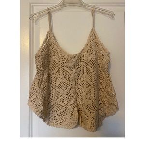 🌻 Forever 21 Crochet Tank